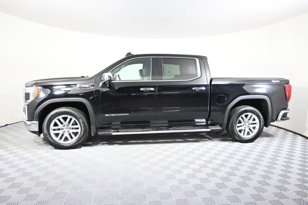 Used 2021 GMC Sierra 1500 SLT with VIN 3GTU9DETXMG336659 for sale in Forest Lake, Minnesota