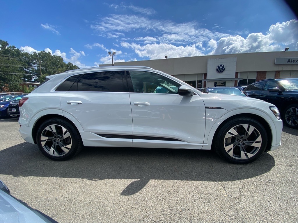 Used 2022 Audi e-tron Premium with VIN WA1AABGE8NB007993 for sale in Alexandria, VA