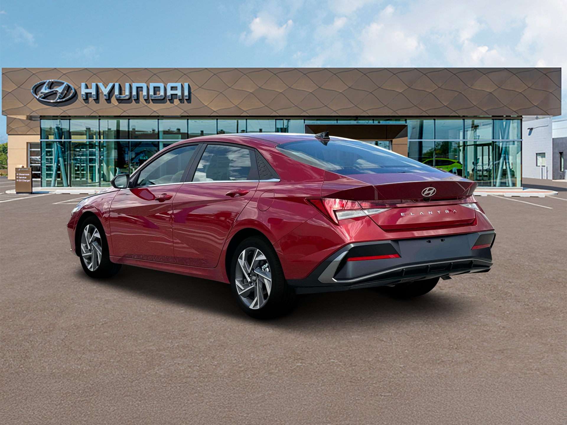 New 2025 Red Hyundai SEL Convenience image 5