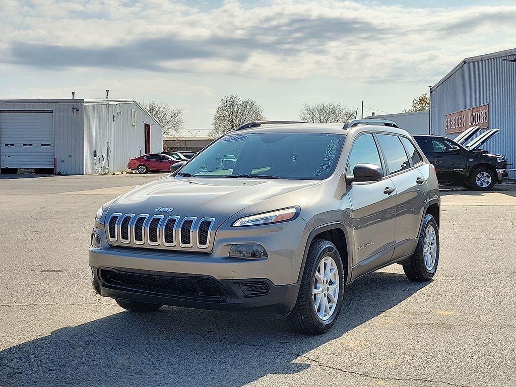 Used 2017 Jeep Cherokee Sport with VIN 1C4PJMAB0HW538256 for sale in Fort Smith, AR