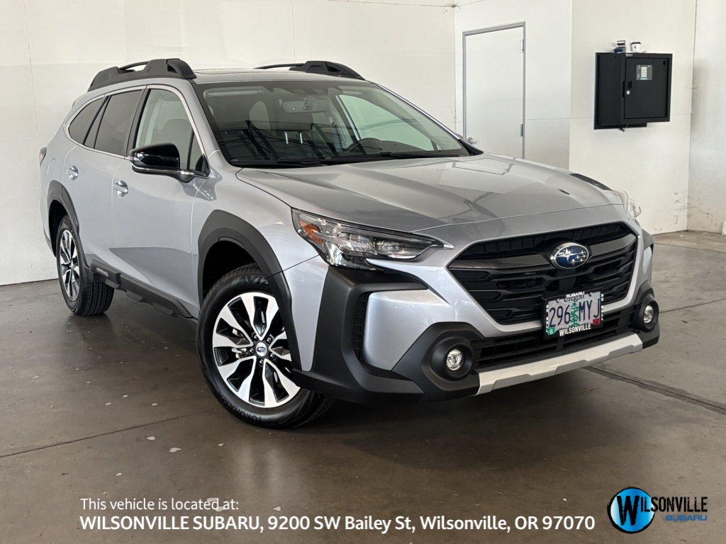 Certified Used 2024 Silver Subaru Limited image 1