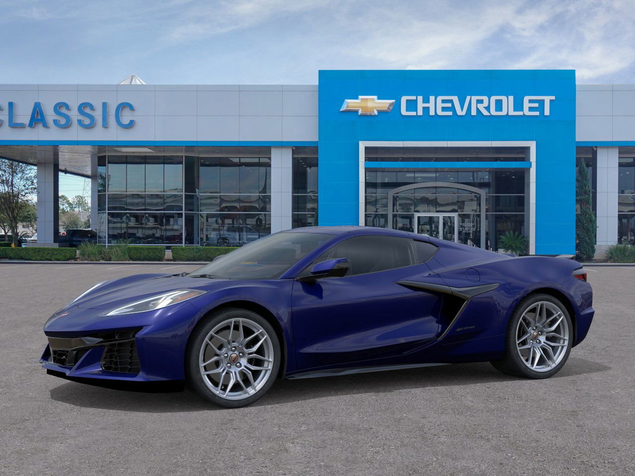 2026 Chevrolet Corvette Z06 1LZ Purple at Classic Elite Chevrolet Hwy 6
