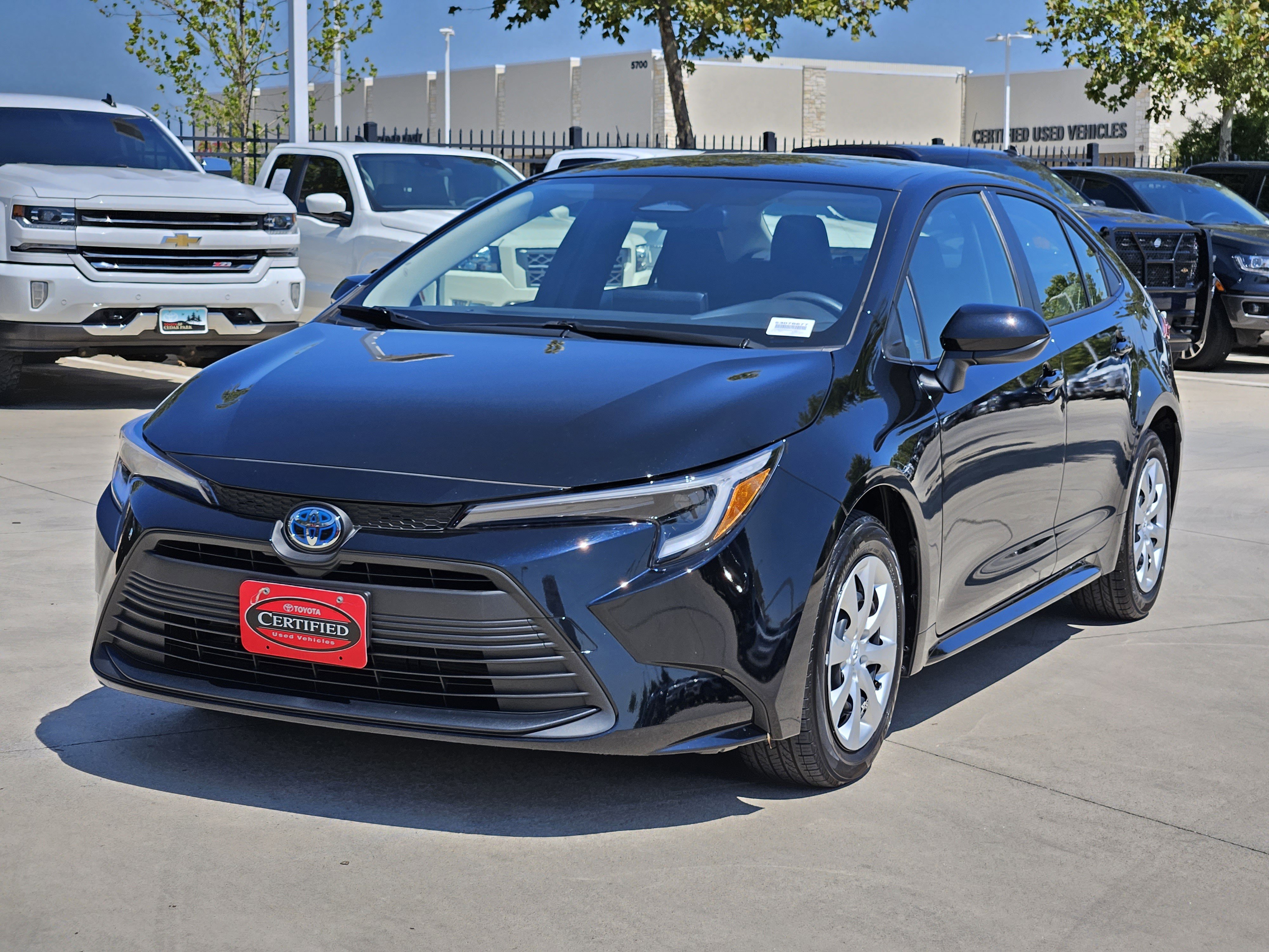 Certified 2025 Toyota Corolla LE with VIN JTDBCMFE3S3076677 for sale in Northfield, Minnesota