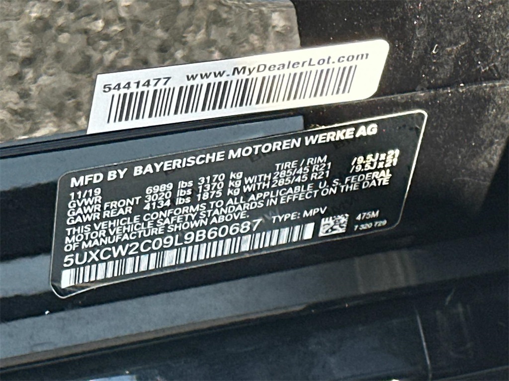 2020 Bmw X7 xDrive40i photo 31