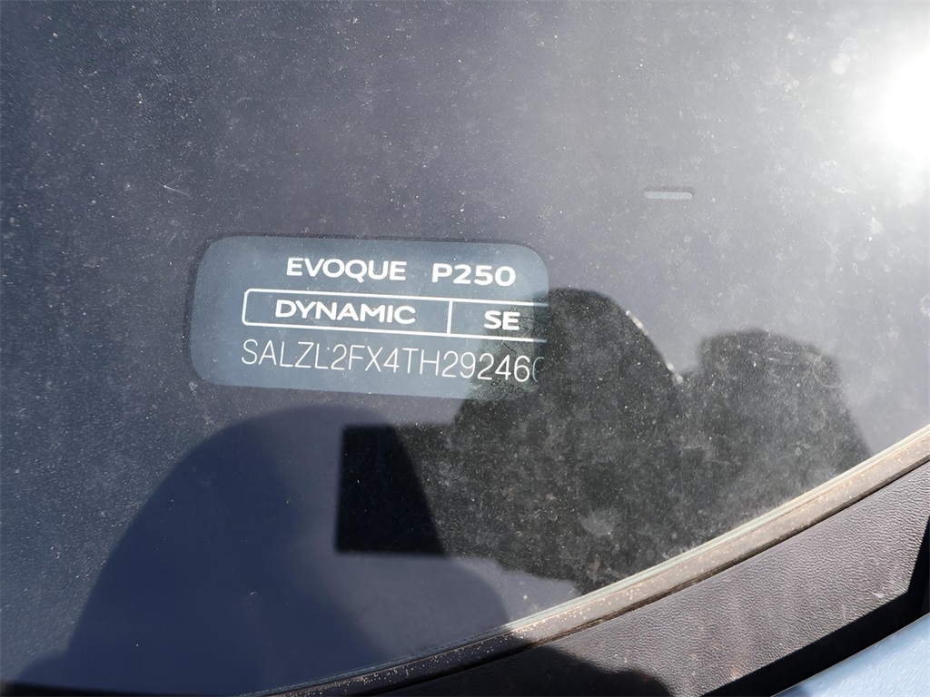 2026 Land Rover Range Rover Evoque Dynamic SE photo 31