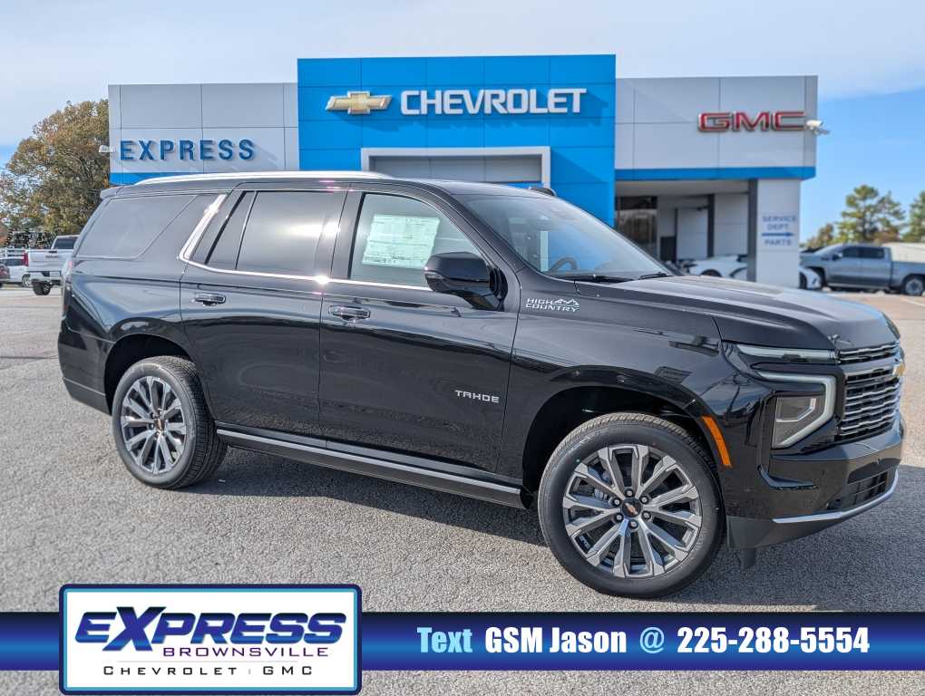 2025 Chevrolet Tahoe High Country's photo