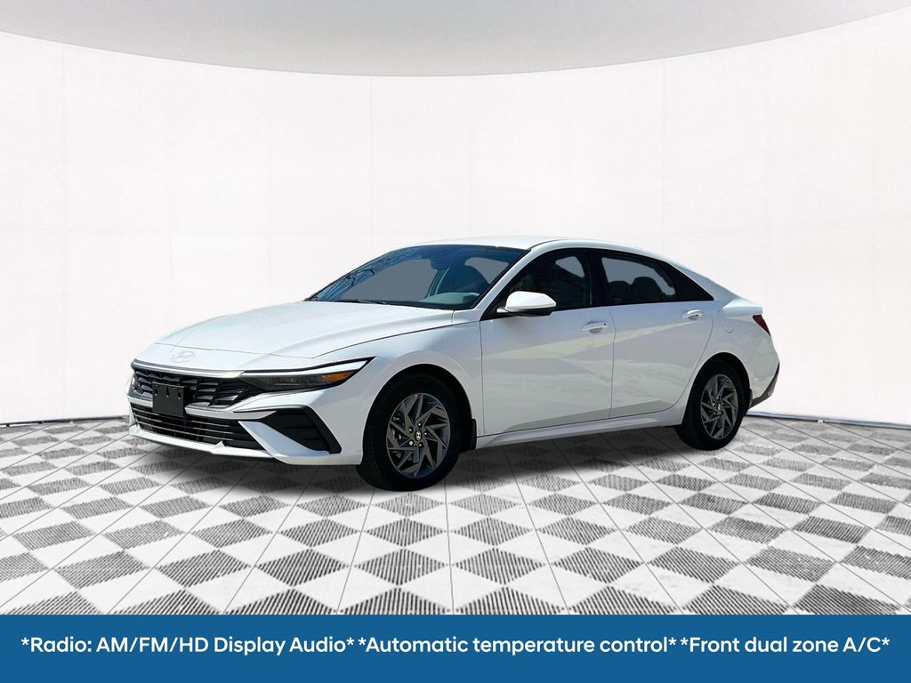 2025 Hyundai Elantra Hybrid Blue photo 2