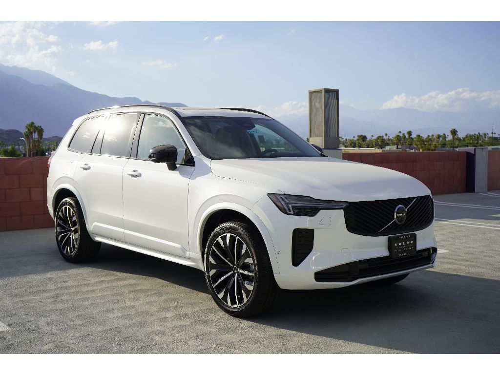 New 2026 Volvo XC90 B6; 7-seat Ultra Dark Theme SUV in Cathedral