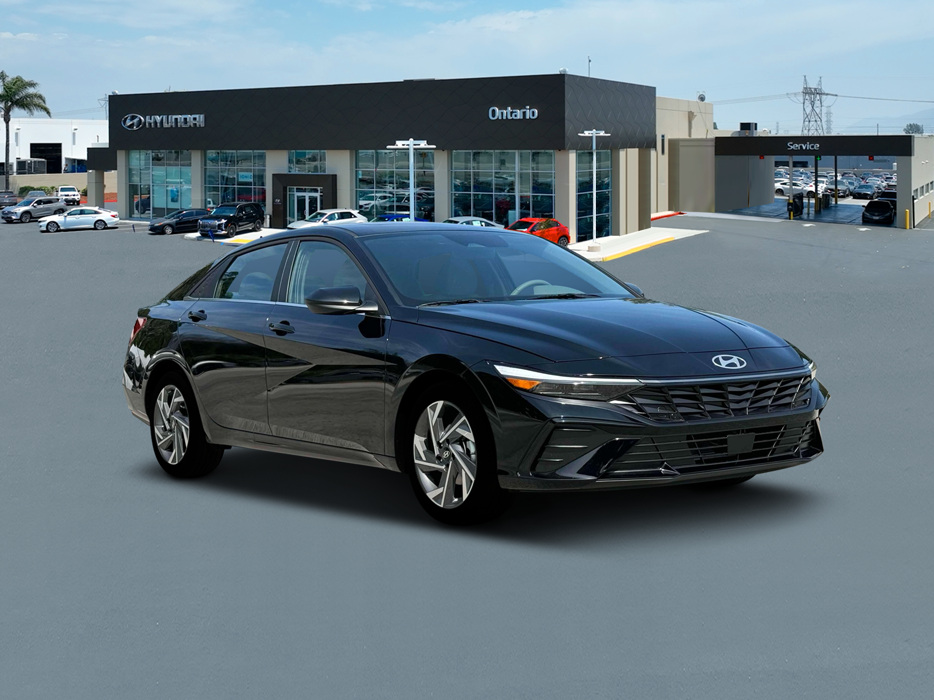 New 2025 Abyss Black Hyundai SEL Convenience image 11