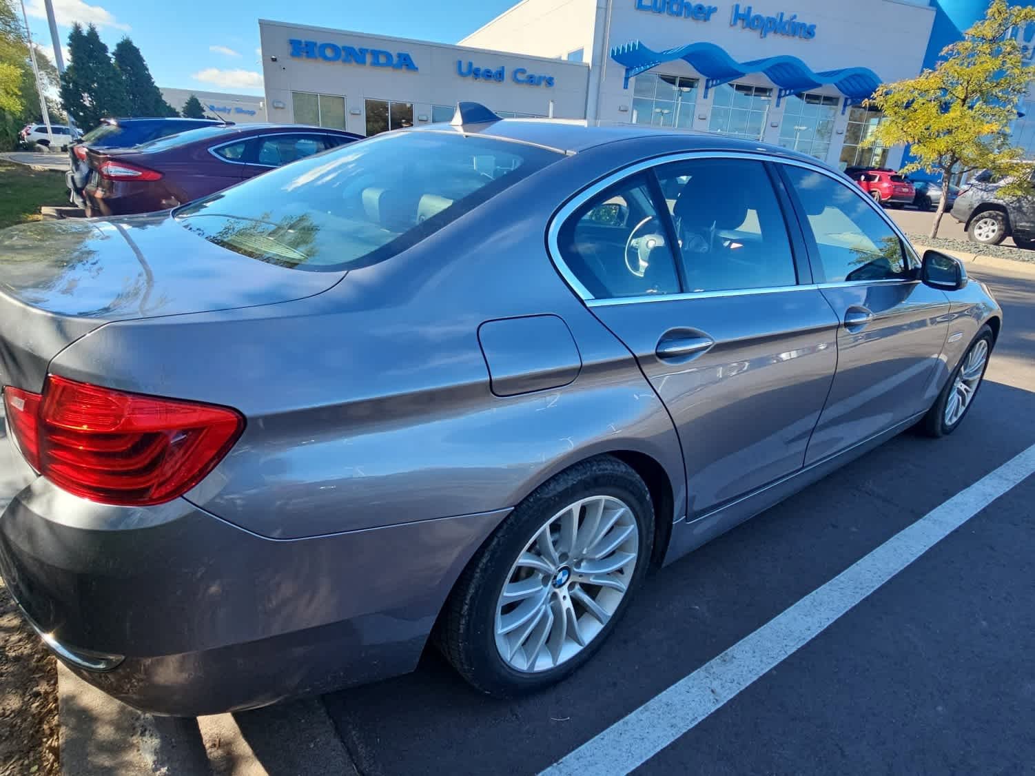 Used 2016 BMW 5 Series 528i with VIN WBA5A7C52GG149205 for sale in Hopkins, Minnesota