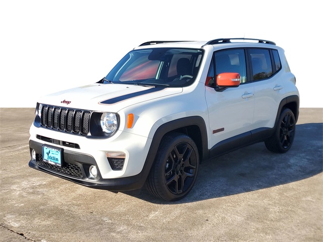 Used 2020 Jeep Renegade Orange Edition with VIN ZACNJABB6LPL80206 for sale in Angleton, TX
