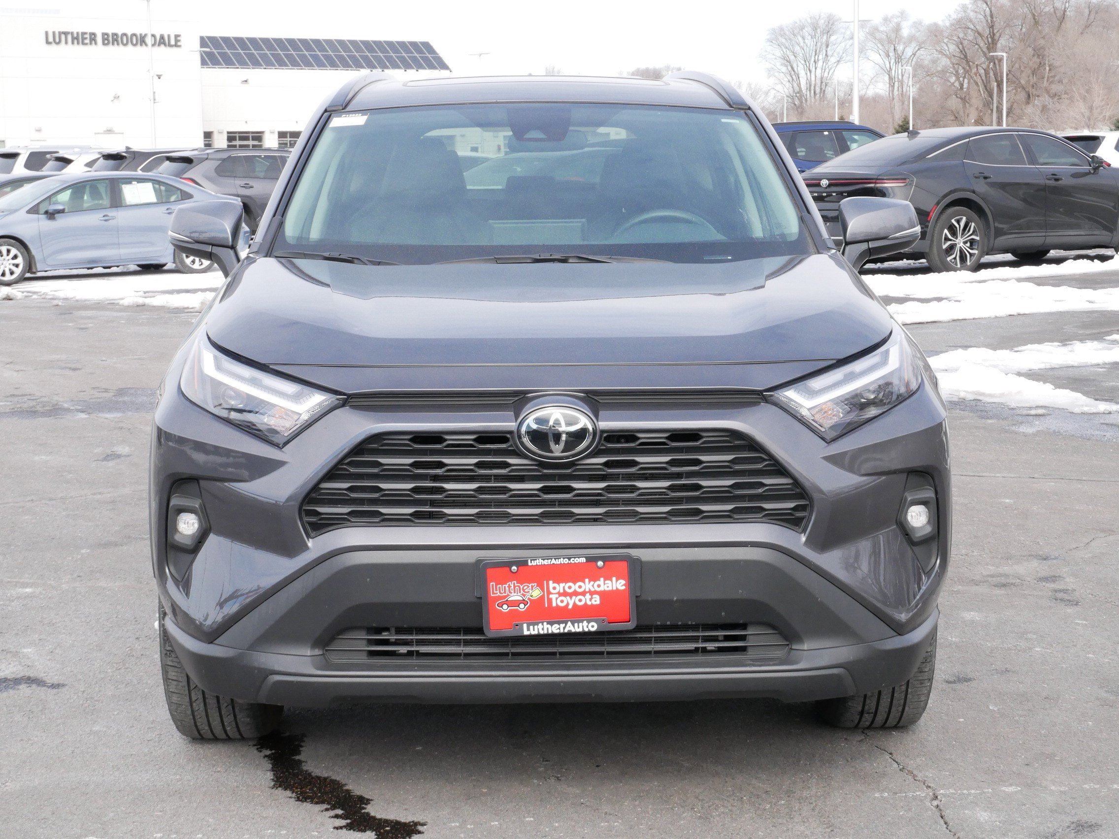 Certified 2025 Toyota RAV4 XLE Premium with VIN 2T3A1RFV6SW529461 for sale in Brooklyn Center, Minnesota