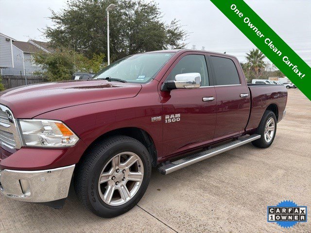 Certified 2017 RAM Ram 1500 Pickup Lone Star Silver with VIN 1C6RR6TT1HS703751 for sale in Webster, TX