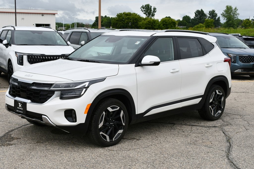 Certified 2024 Kia Seltos SX with VIN KNDETCA74R7568198 for sale in Rochester, Minnesota