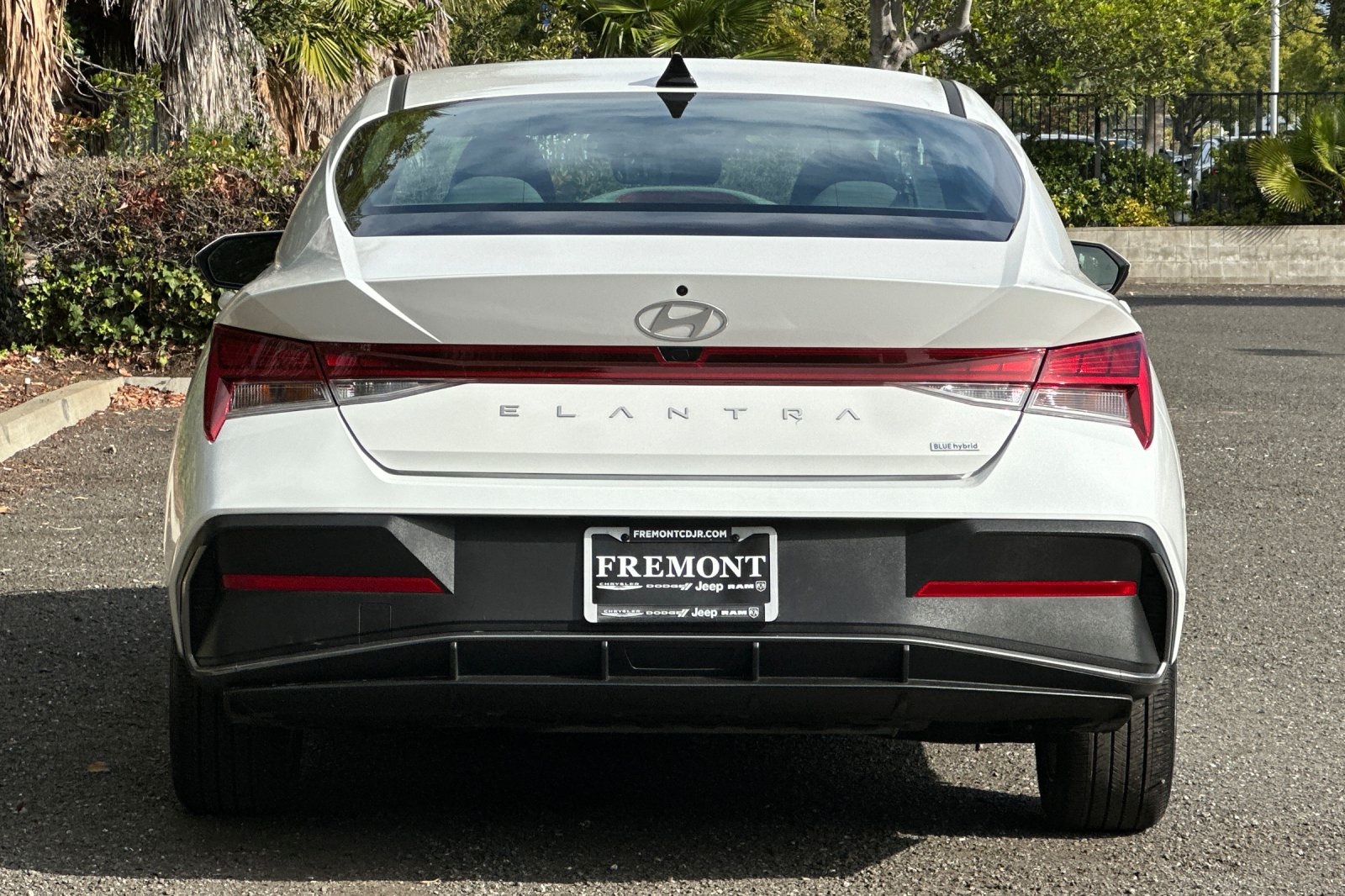 2024 Hyundai Elantra Hybrid Blue photo 4