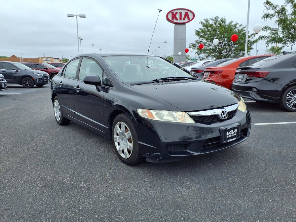 Used 2010 Honda Civic LX with VIN 19XFA1F53AE061948 for sale in Waite Park, Minnesota