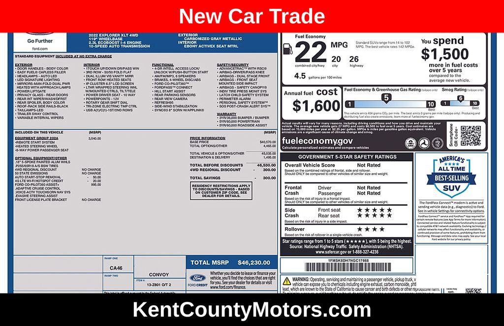 2022 Ford Explorer XLT's photo