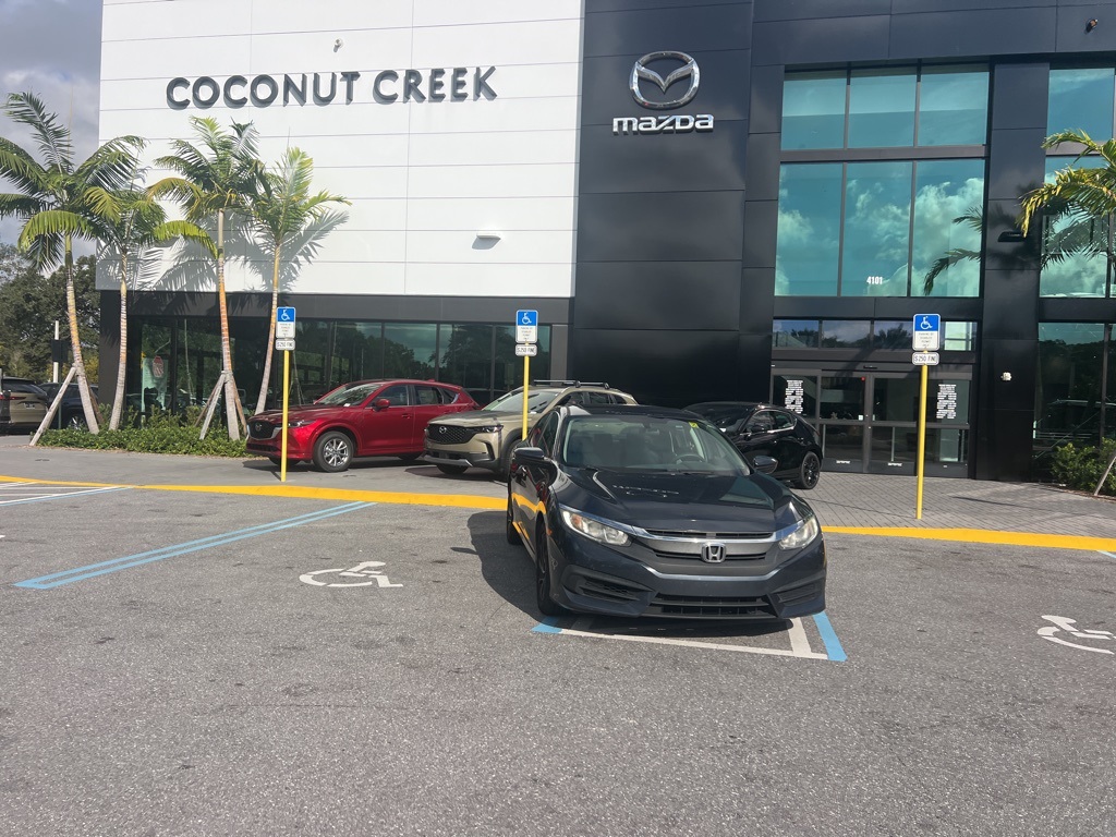 Used 2018 Honda Civic EX with VIN 19XFC2F79JE000735 for sale in Coconut Creek, FL