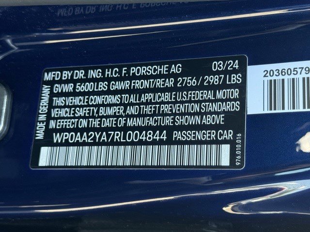2024 Porsche Panamera 4 photo 24