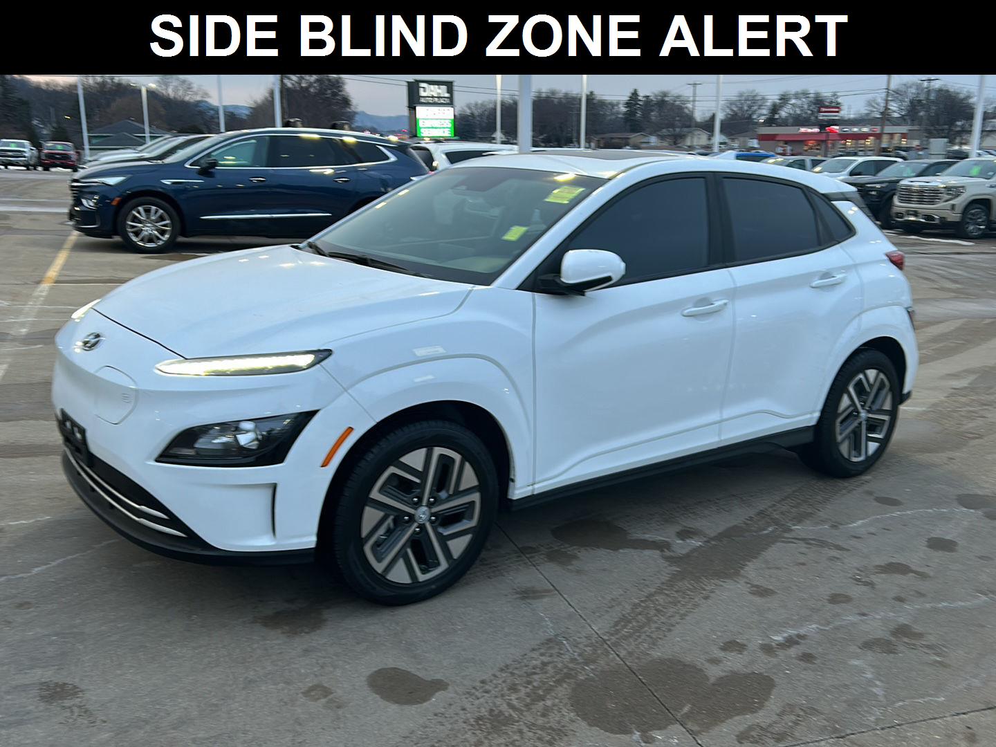 Used 2023 Hyundai Kona EV SEL with VIN KM8K33AG1PU173022 for sale in Winona, MN