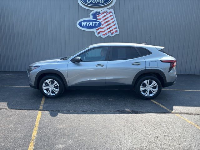 Used 2024 Chevrolet Trax LS with VIN KL77LFE29RC034711 for sale in Manistee, MI