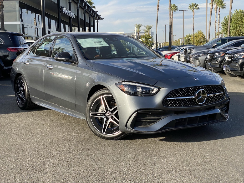 New 2024 Gray Mercedes-Benz C 300 image 1