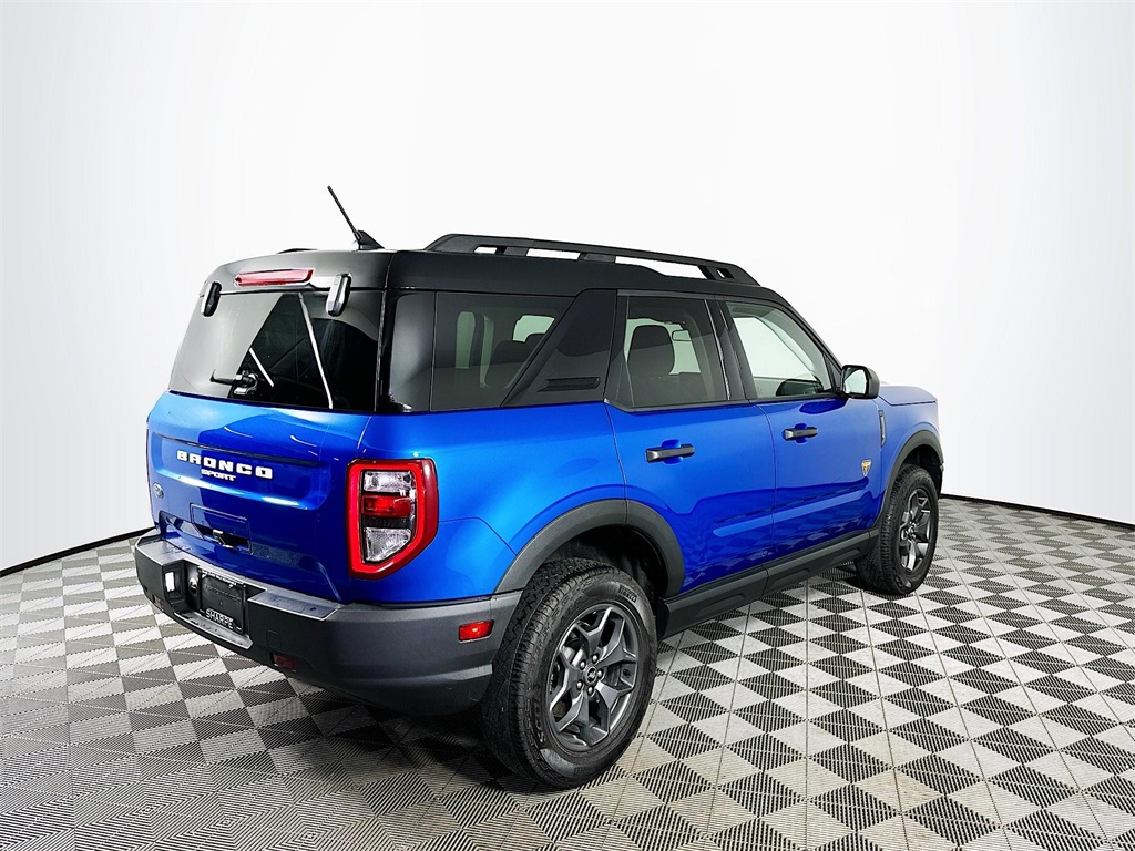 Used 2022 Velocity Blue Metallic Ford Badlands image 5