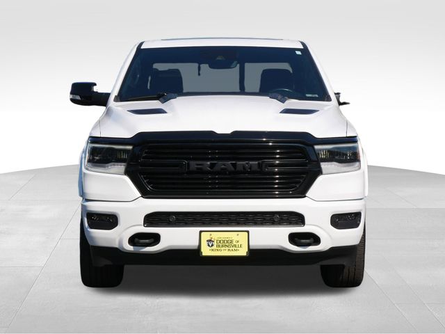 Used 2021 RAM Ram 1500 Pickup Laramie with VIN 1C6SRFJT7MN577120 for sale in Burnsville, Minnesota