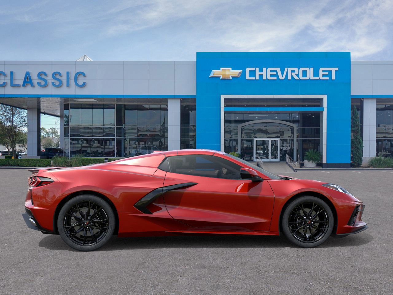 2026 Chevrolet Corvette Stingray 2LT Red at Classic Elite Chevrolet Hwy 6