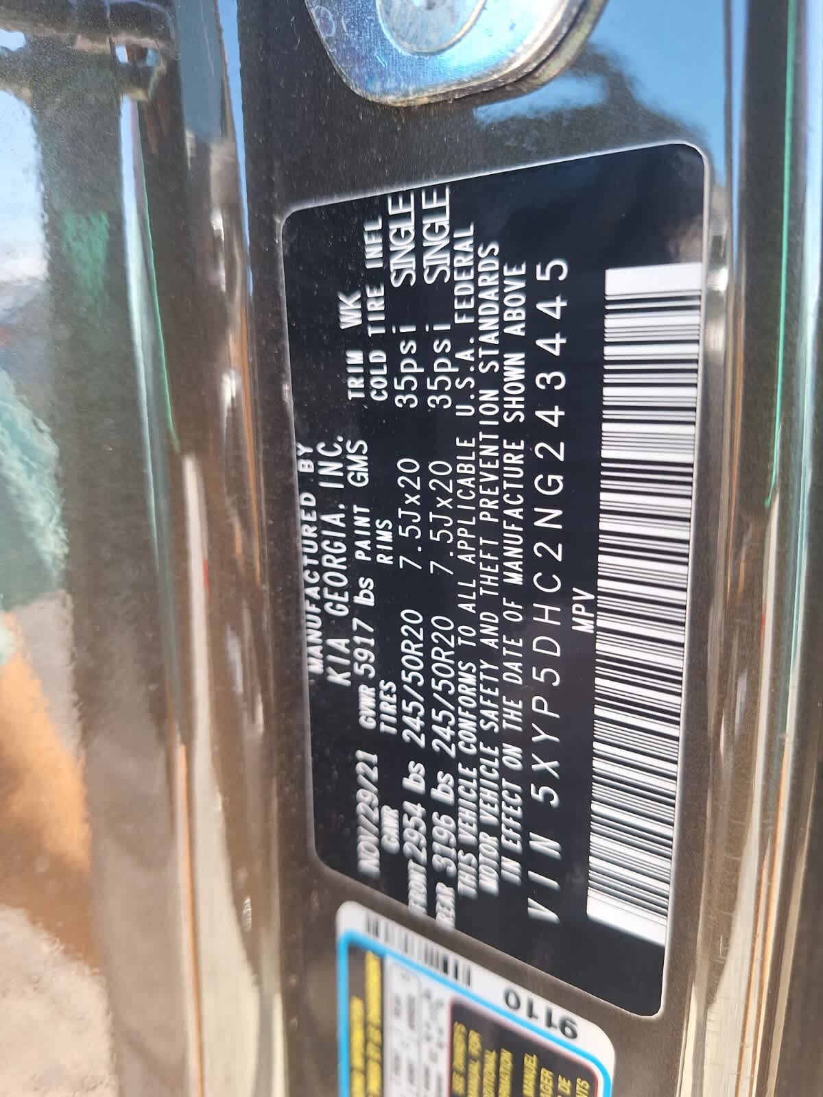 2022 Kia Telluride SX photo 33