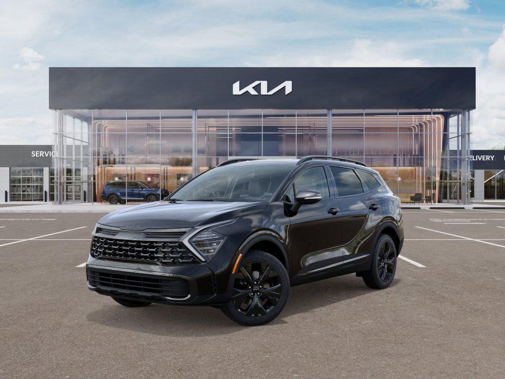 New 2025 Ebony Black Kia X-Line image 1