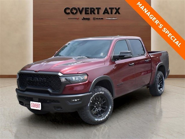 New 2026 RAM 1500 Rebel Crew Cab in Austin #R11559 Covert