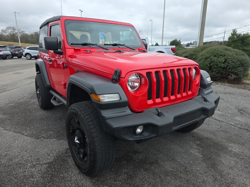 Used 2019 Jeep Wrangler Sport with VIN 1C4GJXAG6KW615460 for sale in Opelika, AL