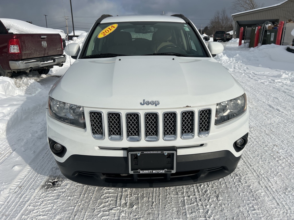 Used 2014 Jeep Compass Latitude with VIN 1C4NJDEB1ED852653 for sale in Oswego, NY