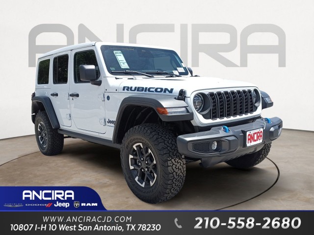 Jeep Rubicon 電動乗用車 ホワイト New 2025 Jeep Wrangler Rubicon Gasoline Fuel Utility