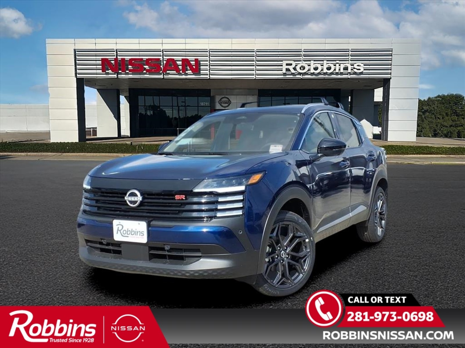 2026 Nissan Kicks SR Blue at Robbins Nissan