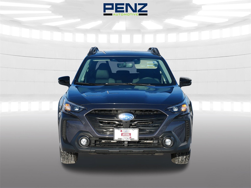 Certified 2025 Subaru Outback Onyx Edition with VIN 4S4BTGLDXS3184237 for sale in Rochester, Minnesota