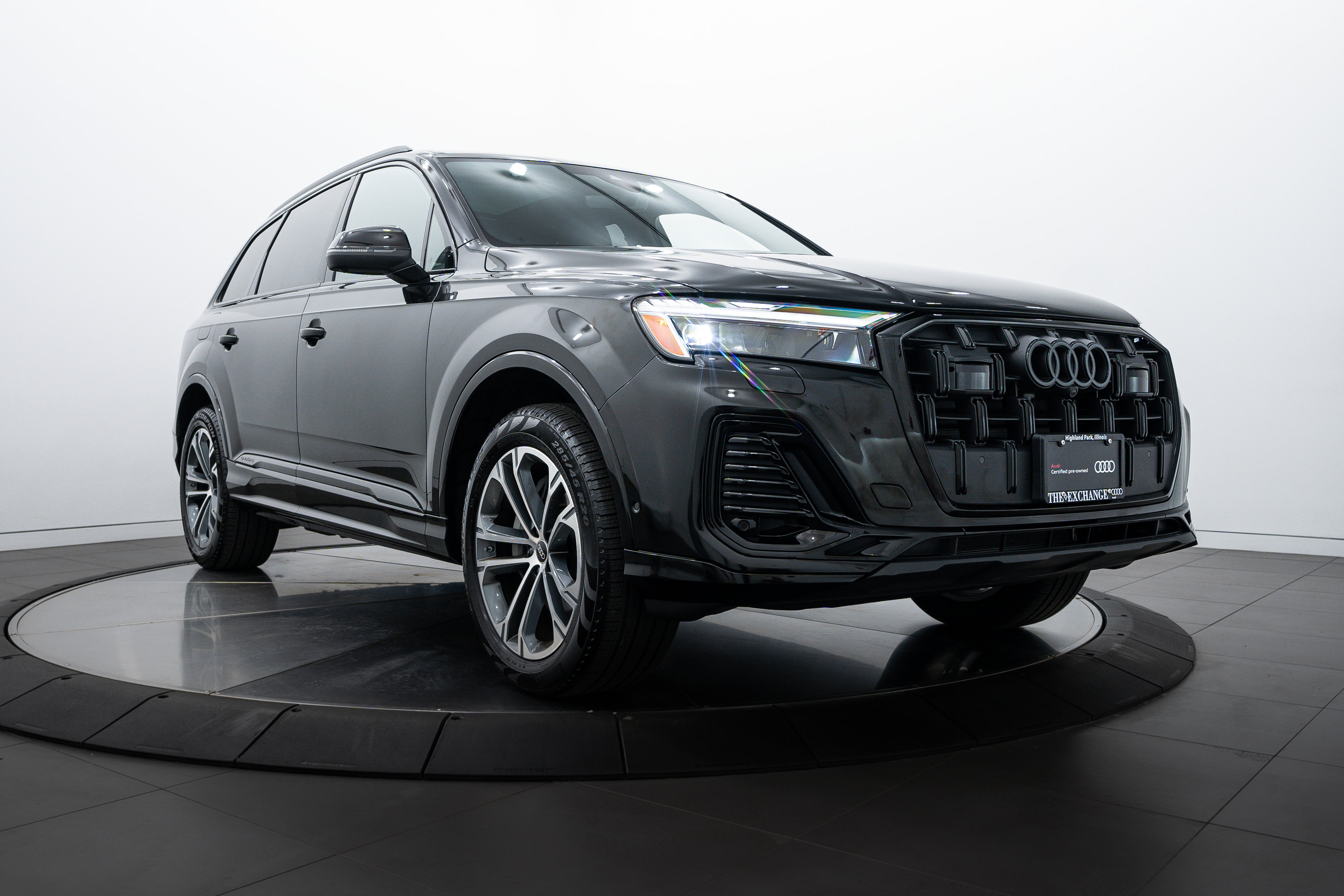 Certified Used 2025 Mythos Black Metallic Audi Premium Plus image 1