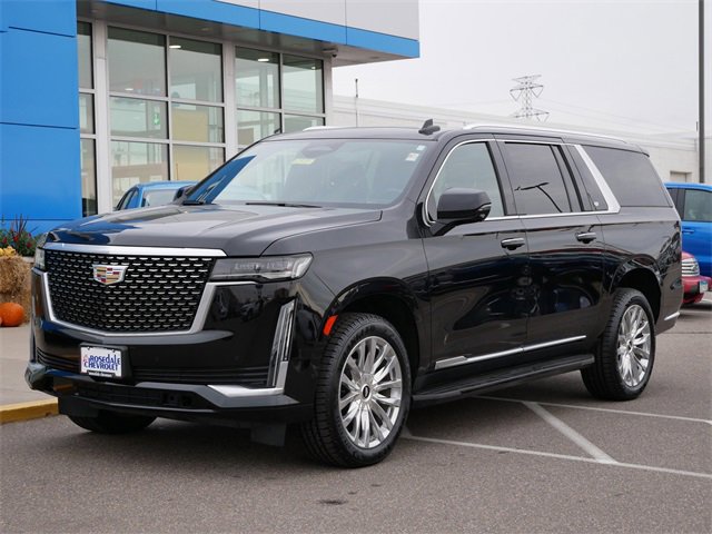 Used 2023 Cadillac Escalade ESV Premium Luxury with VIN 1GYS4KKL4PR480026 for sale in Roseville, Minnesota