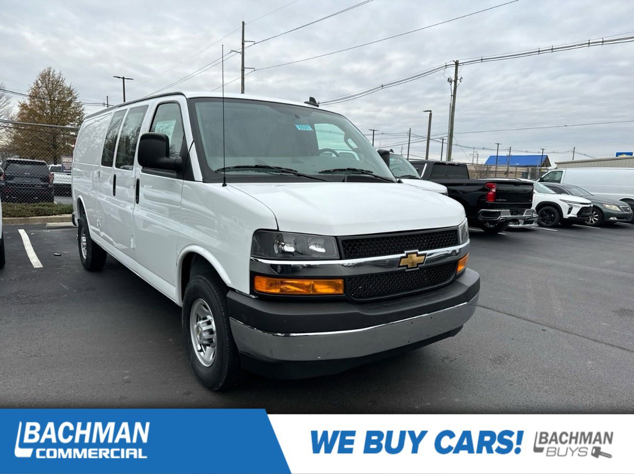 New 2025 Chevrolet Express Cargo 2500 1WT Extended Wheelbase in 