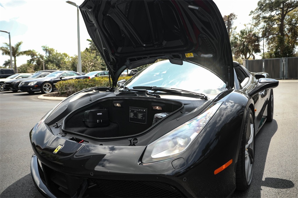 Certified Used 2018 Nero Daytona Metallic Ferrari Base image 22