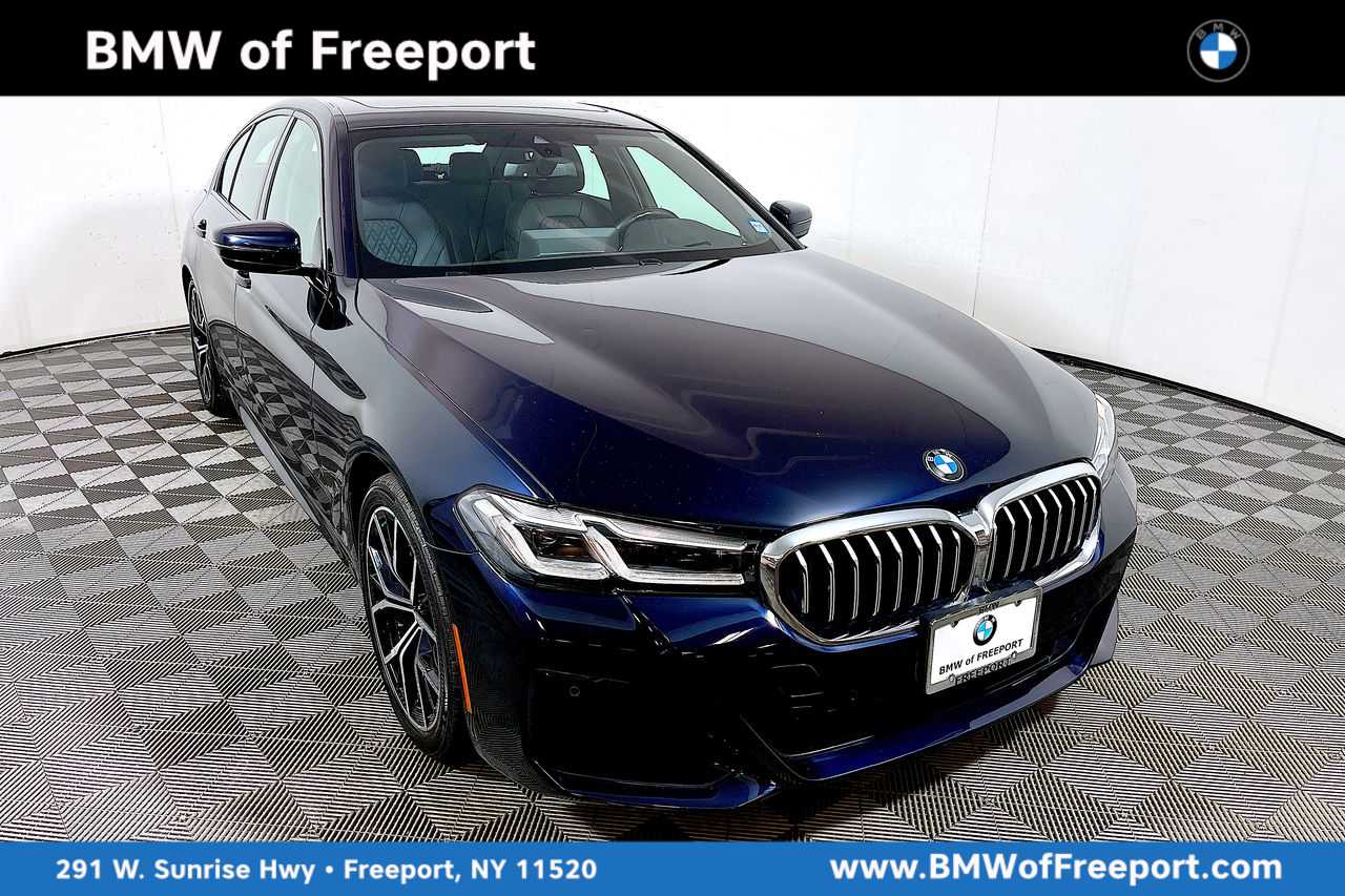 Pre-Owned 2021 BMW 5 Series 540i xDrive 4dr Car in Amityville # ...