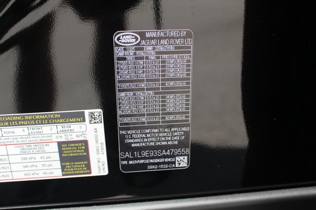 2025 Land Rover Range Rover Sport SE photo 25