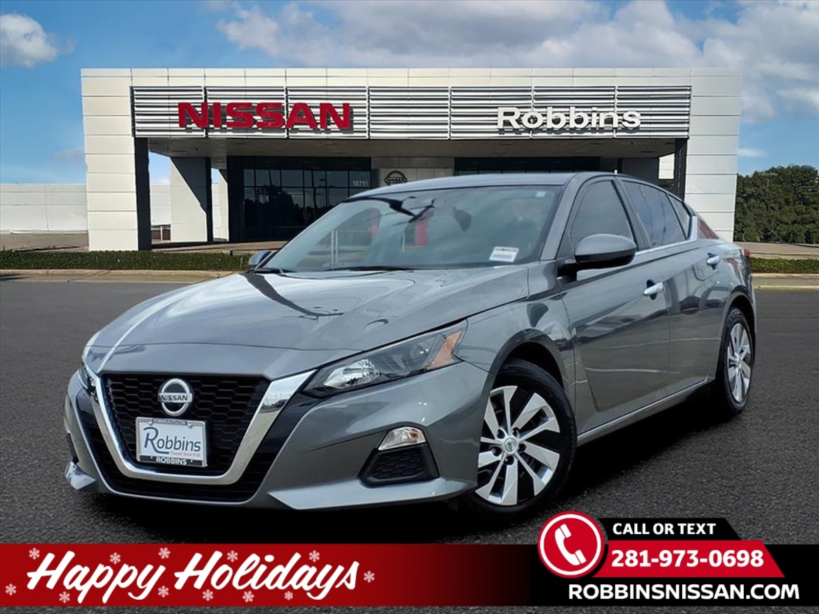 2022 Nissan Altima 2.5 S Gray at Robbins Nissan