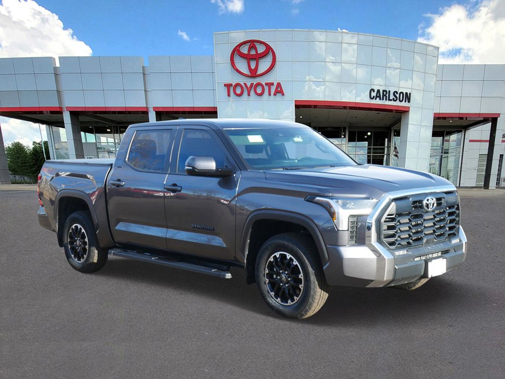 Used 2025 Toyota Tundra SR5 with VIN 5TFLA5DB8SX250163 for sale in Minneapolis, Minnesota