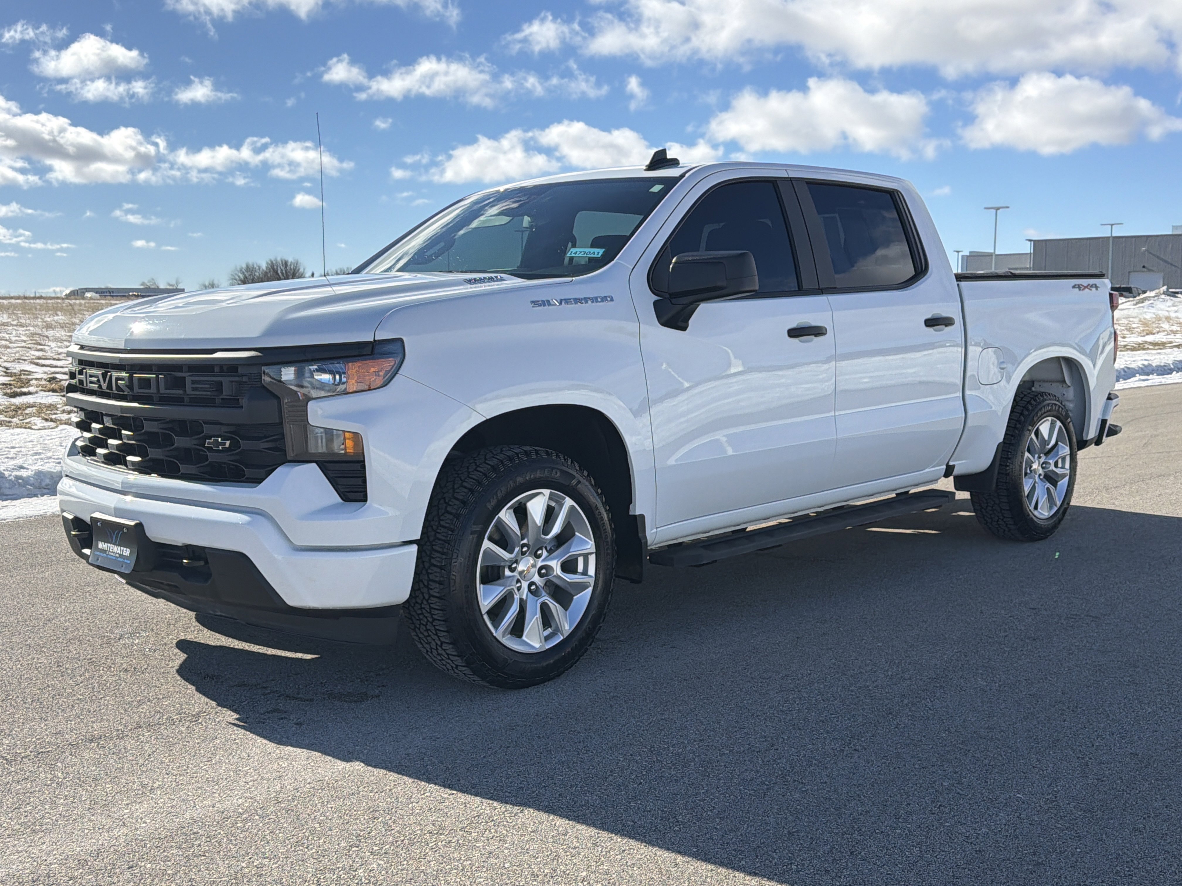 Used 2025 Chevrolet Silverado 1500 Custom with VIN 1GCPKBEK8SZ119797 for sale in Burnsville, Minnesota