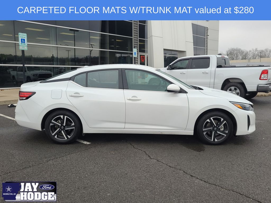 Certified 2024 Nissan Sentra SV with VIN 3N1AB8CV7RY271423 for sale in Morrilton, AR