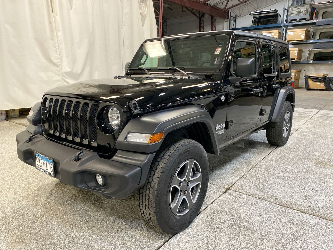 Certified PreOwned 2020 Jeep Wrangler Unlimited Sport S Sport Utility