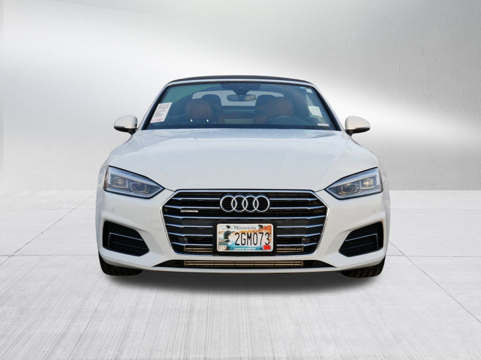 Used 2019 Audi A5 Cabriolet Premium Plus with VIN WAUYNGF53KN001520 for sale in Brooklyn Park, Minnesota