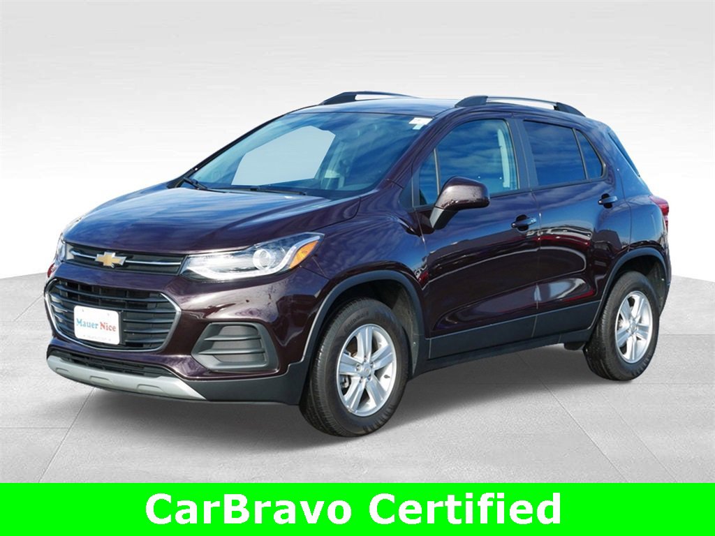 Certified 2022 Chevrolet Trax LT with VIN KL7CJPSMXNB565089 for sale in Inver Grove Heights, Minnesota